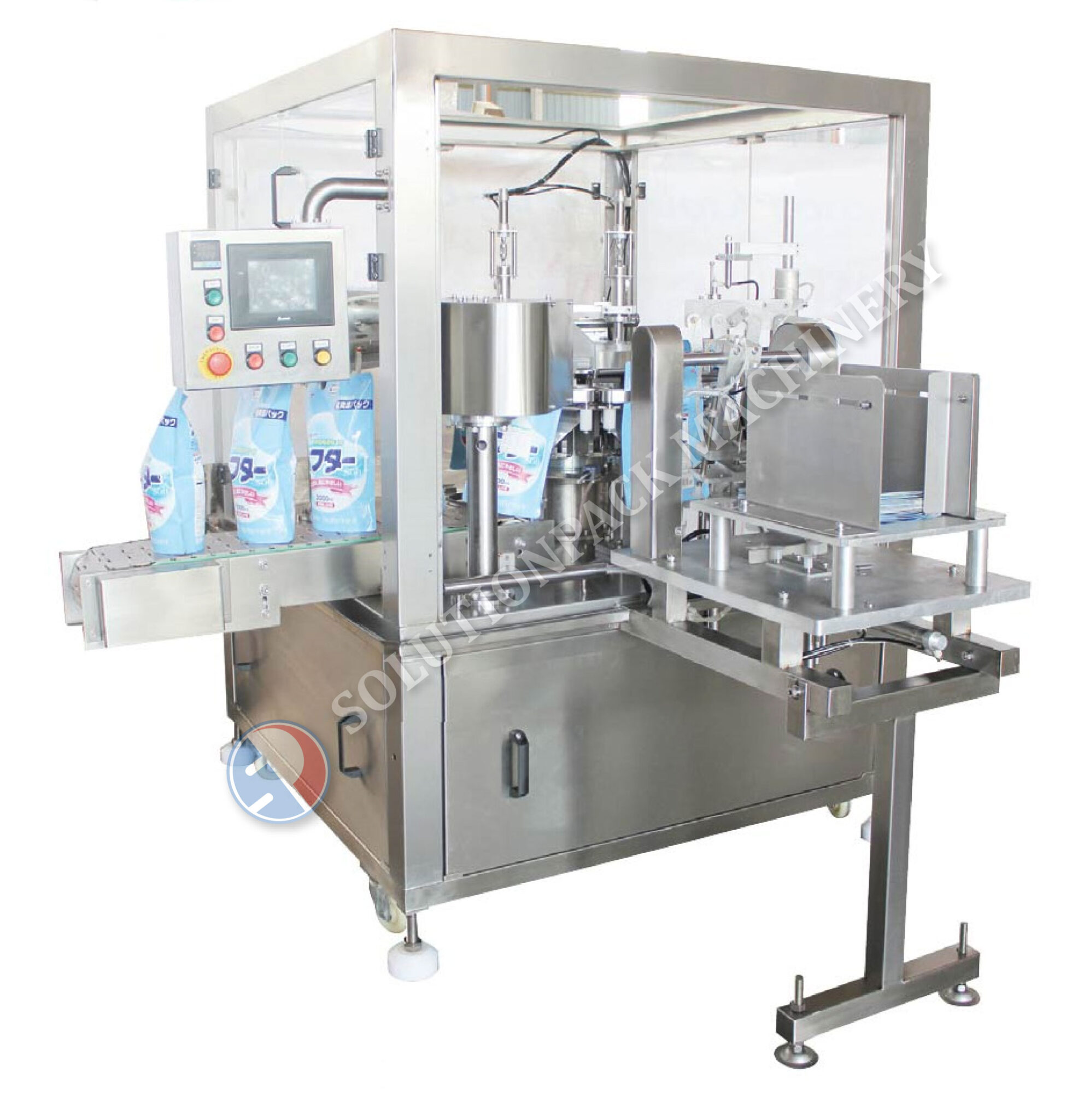 MAS PACK Rotary Pouch Filling & Sealing Machine – Solutionpack Malaysia